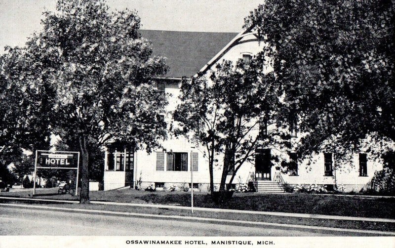 Hotel Ossawinamkee - Vintage Postcard